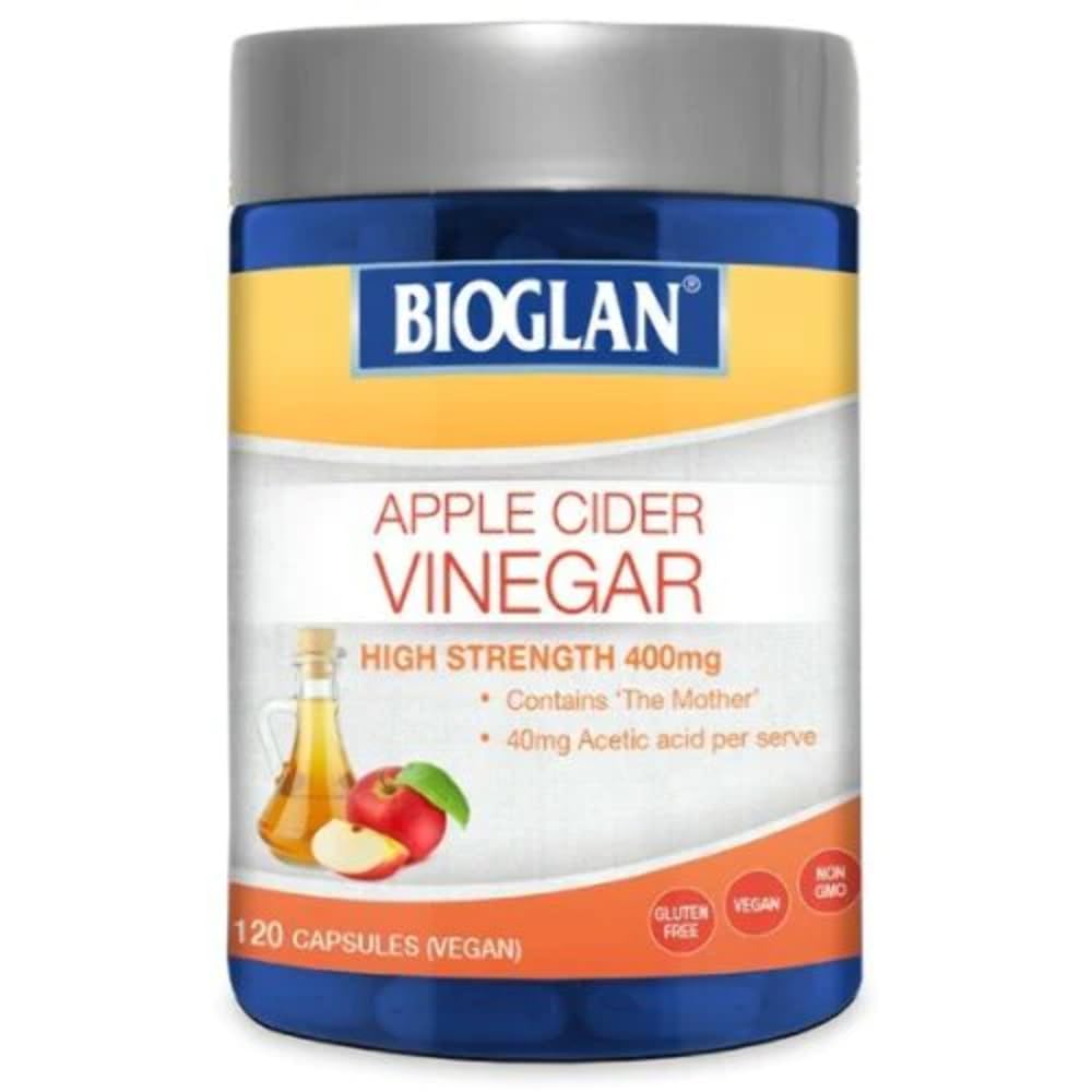 Bioglan Apple Cider Vinegar Capsules - 120 Count
