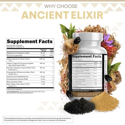 Clean Nutraceuticals Shilajit Supplement with Tongkat Ali - 90 Capsules - image 5
