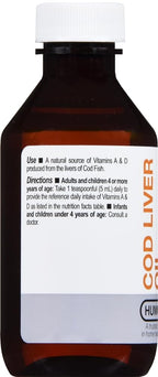 Humco Cod Liver Oil - 4 Fl Oz - image 3