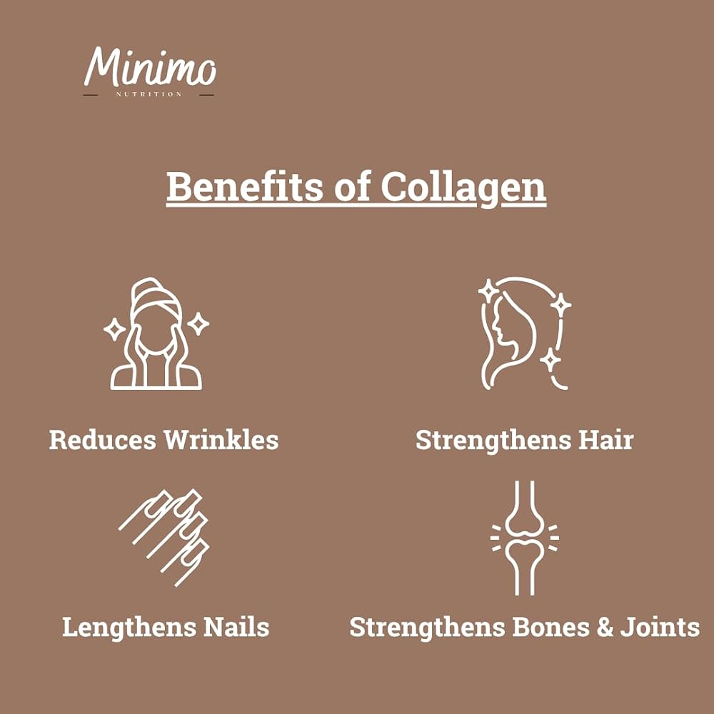 Minimo Nutrition Chocolate Grass-Fed Collagen Peptides Powder - 13.3 oz - image 4