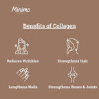 Minimo Nutrition Chocolate Grass-Fed Collagen Peptides Powder - 13.3 oz - image 4