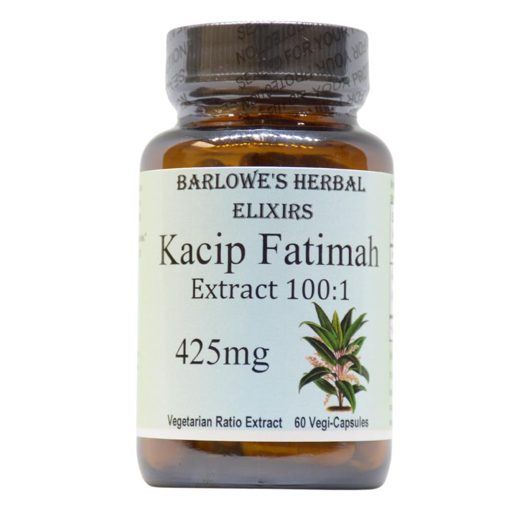 Barlowe's Herbal Elixirs Kacip Fatimah 100:1 Extract - 60 Vegan Capsules