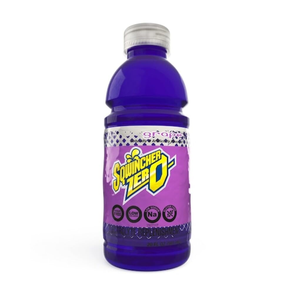 Sqwincher Zero Electrolyte Ready to Drink Grape - 24 Pack