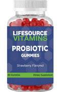 LifeSource Vitamins Organic Probiotic Gummies - 60 Gummies