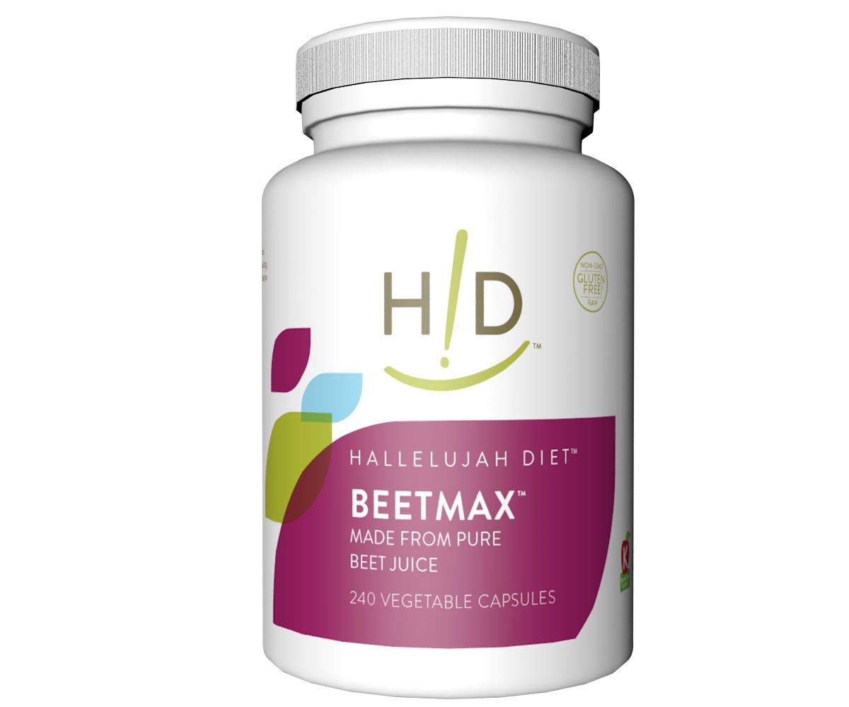 The Hallelujah Diet Organic BeetMax Capsules - 240 Capsules