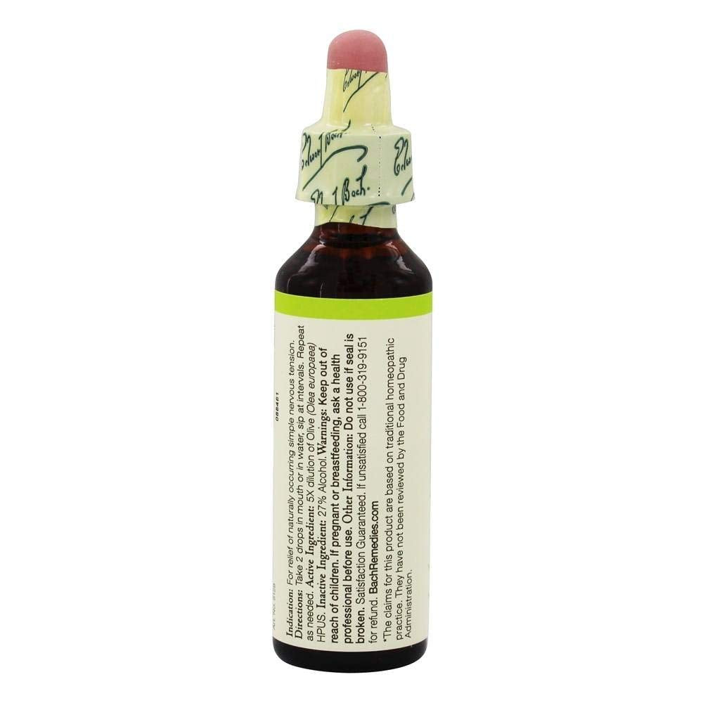 Bach Flower Olive Essence for Mental Energy - 20ml - image 2