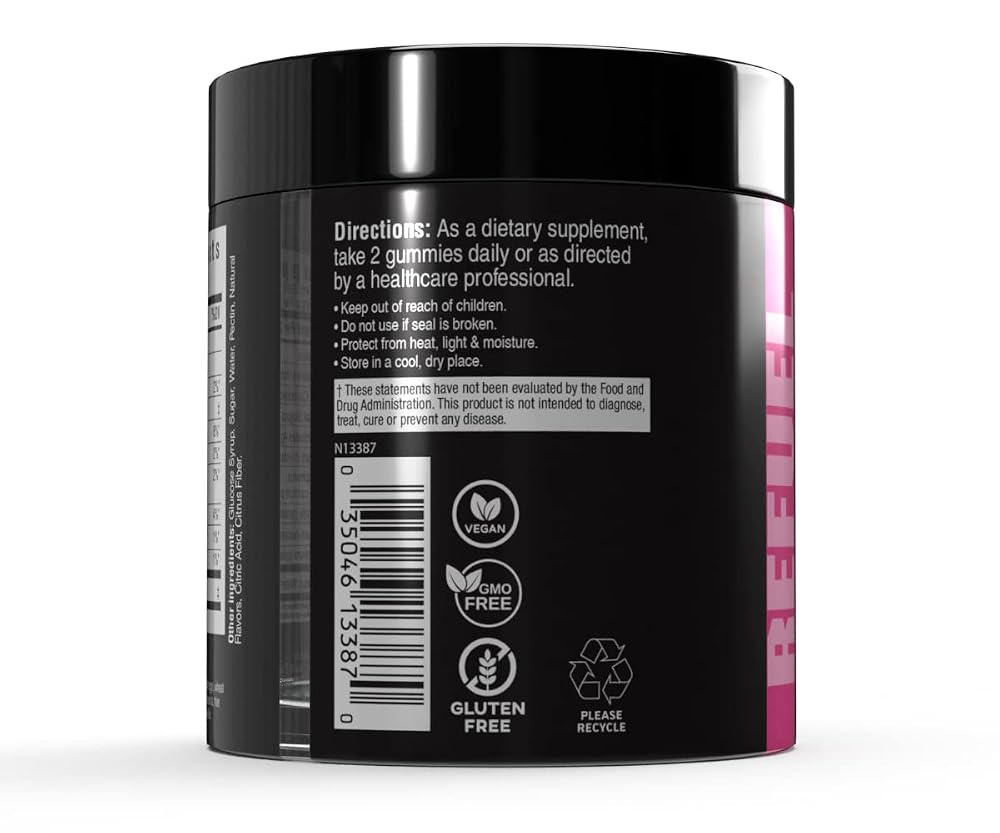 Cybergenics Hydrate Gummies with Electrolytes - 60 Gummies - image 2
