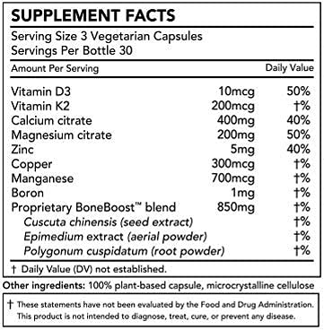 Nature Restore BoneBoost Bone Density Supplement - 90 Capsules - image 5