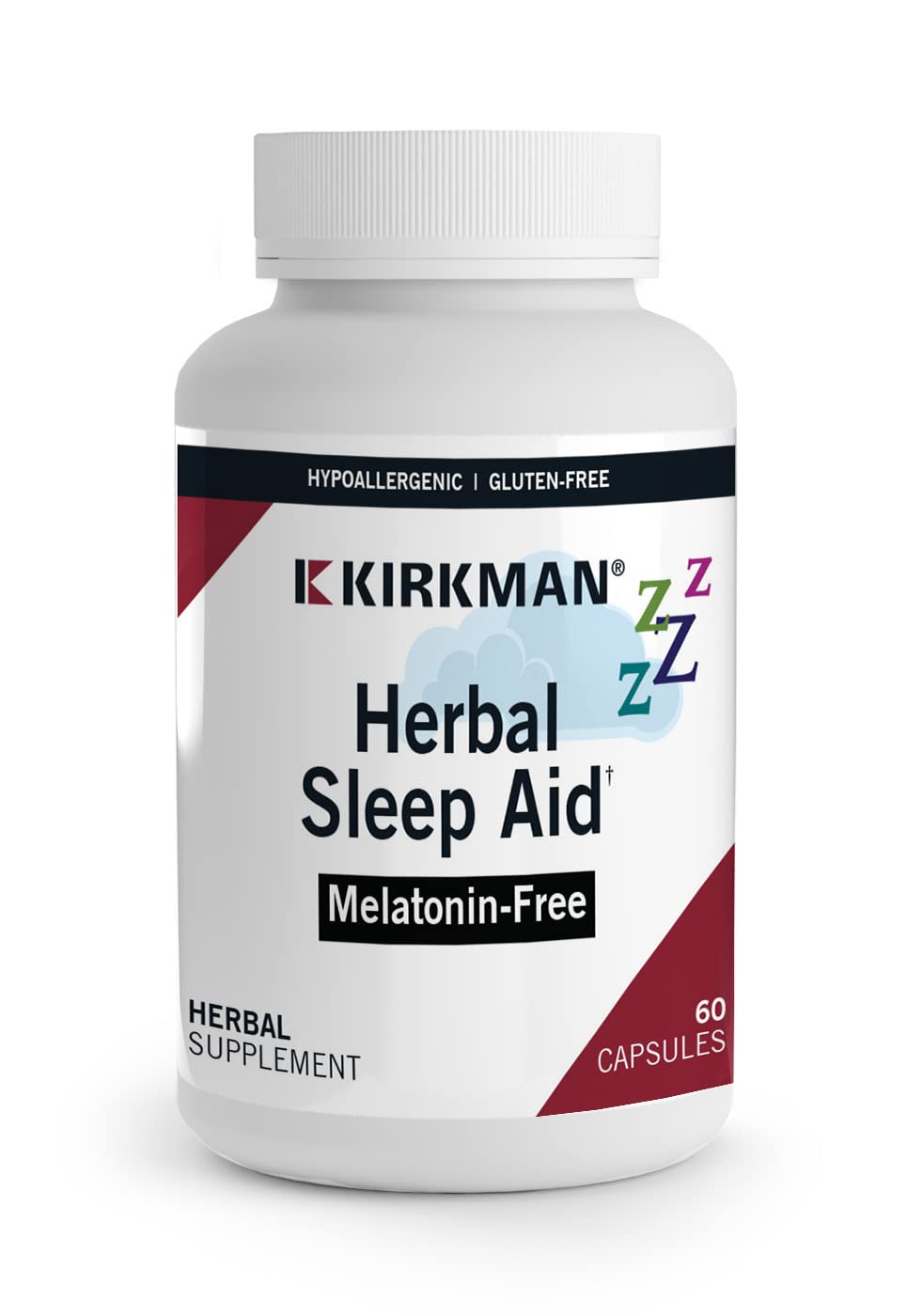 Kirkman Herbal Sleep Aid - 60 Capsules