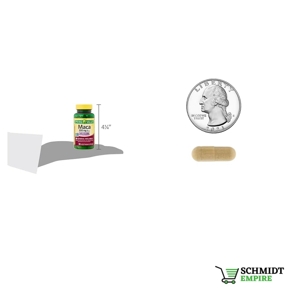 SCHMIDT EMPIRE Maca 500 mg Dietary Supplement - 90 Capsules - image 6