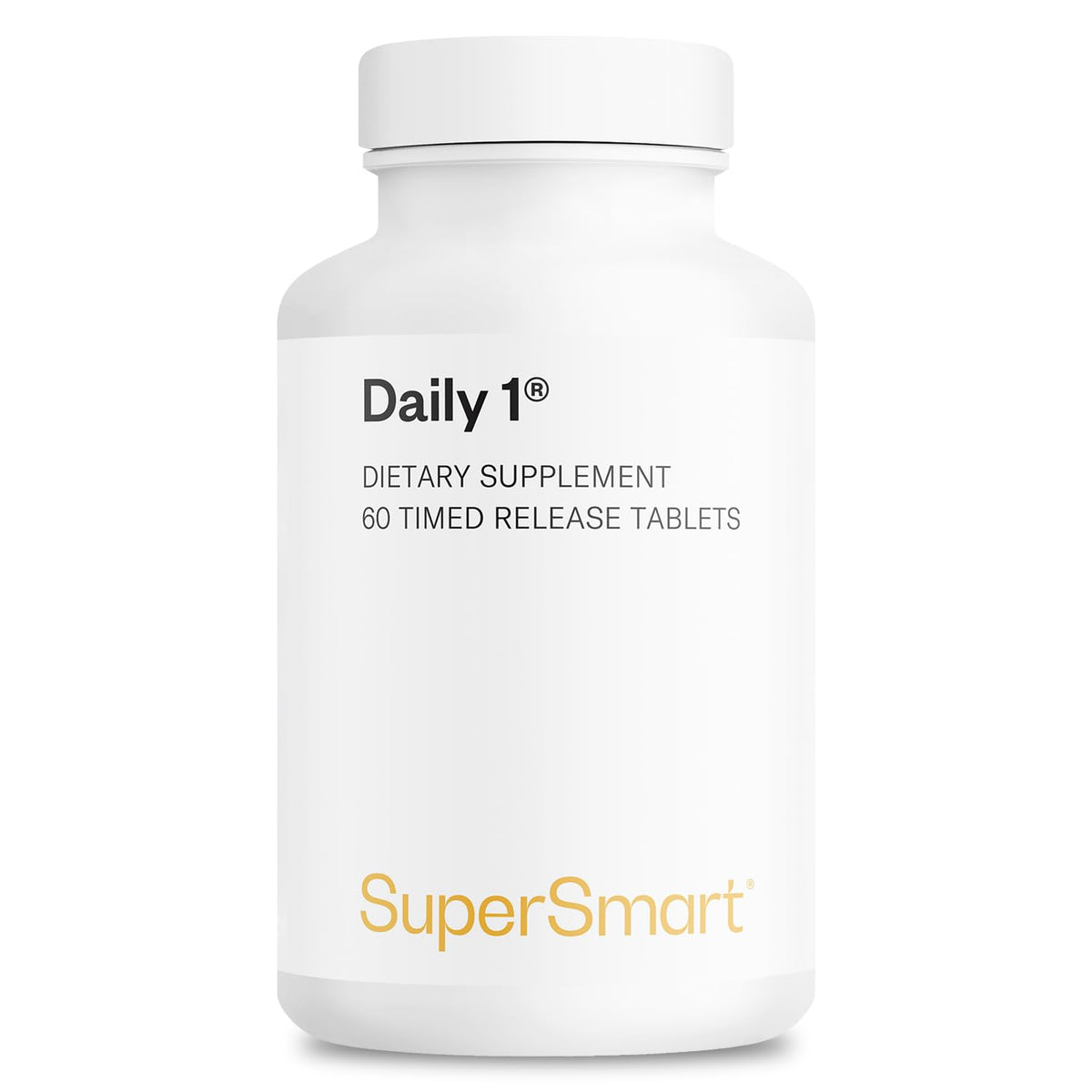 Supersmart Daily 1 Timed Release Multivitamin - 60 Tablets