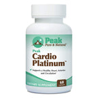 Peak Pure & Natural Cardio Platinum Heart Support - 30 Servings