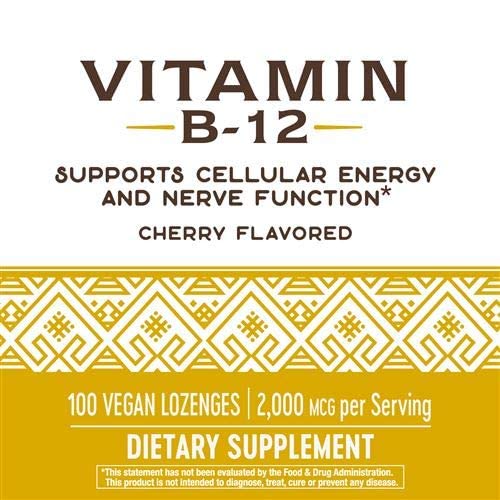 Nature's Way B-12 2000mcg Sublingual - 100 Lozenges - image 6