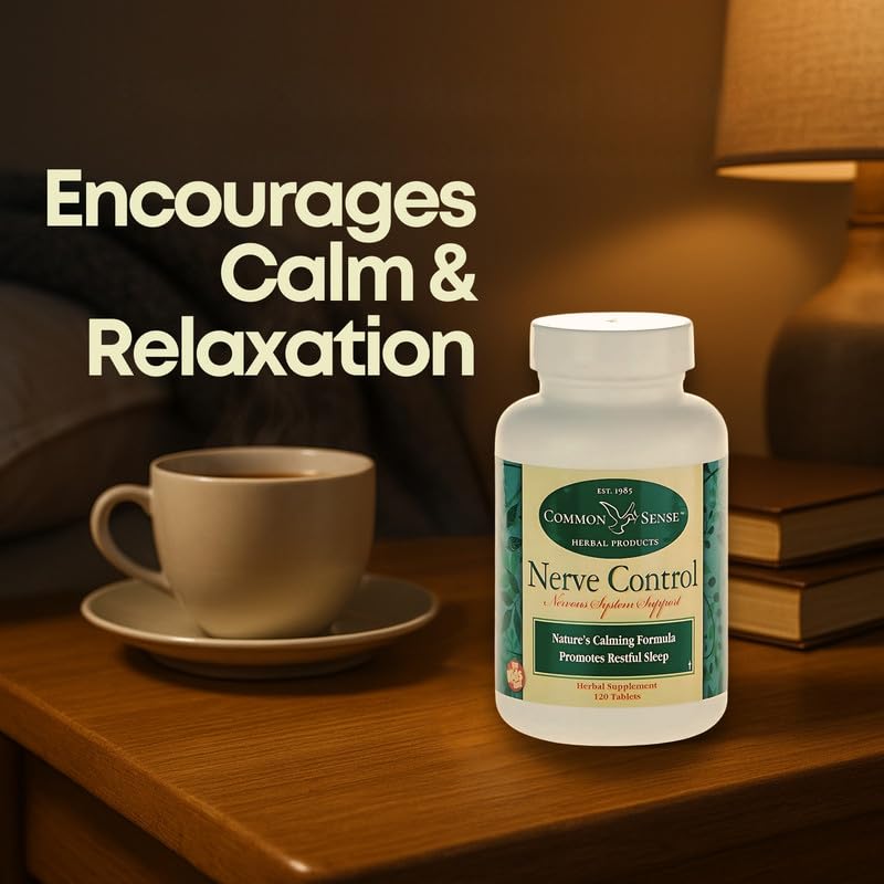 Common Sense Herbal Products Nerve Control: Natures Calming Formula