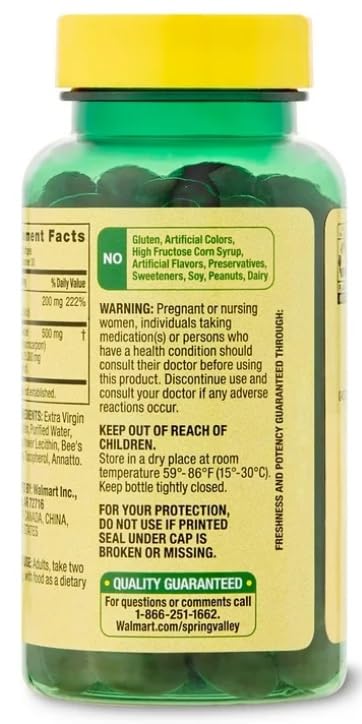 Spring Valley Cranberry 500mg Dietary Supplement - 60 Softgels - image 6
