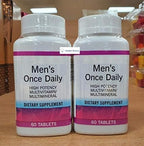 TJ's Men Once Daily High Potency Multivitamin - 60 Tablets