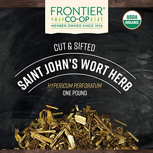 Frontier Co-op Organic Saint John's Wort Herb - 1 lb - image 2