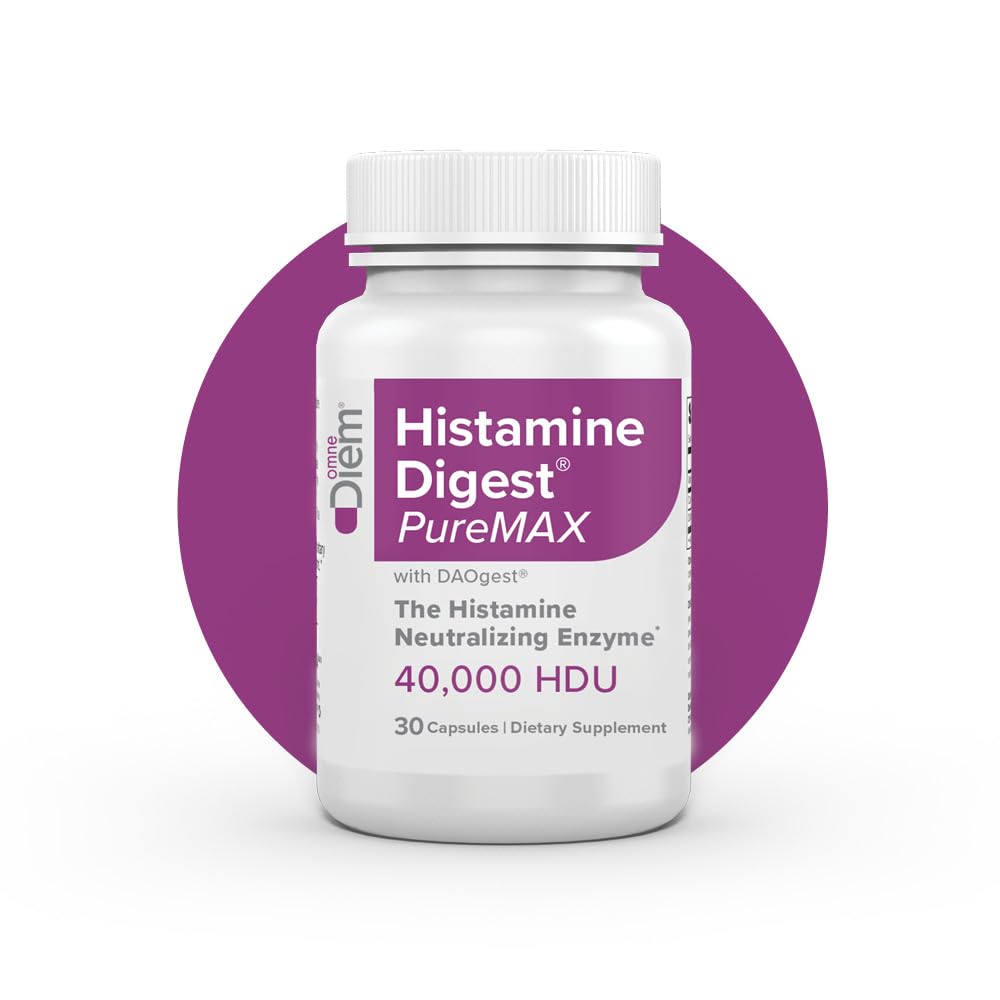 Omne Diem Histamine Digest PureMAX DAO Enzyme - 30 Capsules