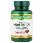 Nature's Bounty Fish Oil 1290 mg Mini Softgels - 270 Count - image 2