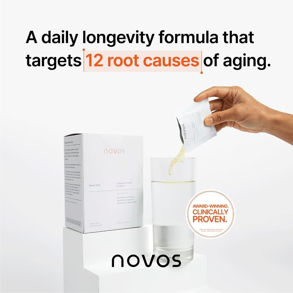 Novos Core - Clinically Studied Daily Longevity Supplement