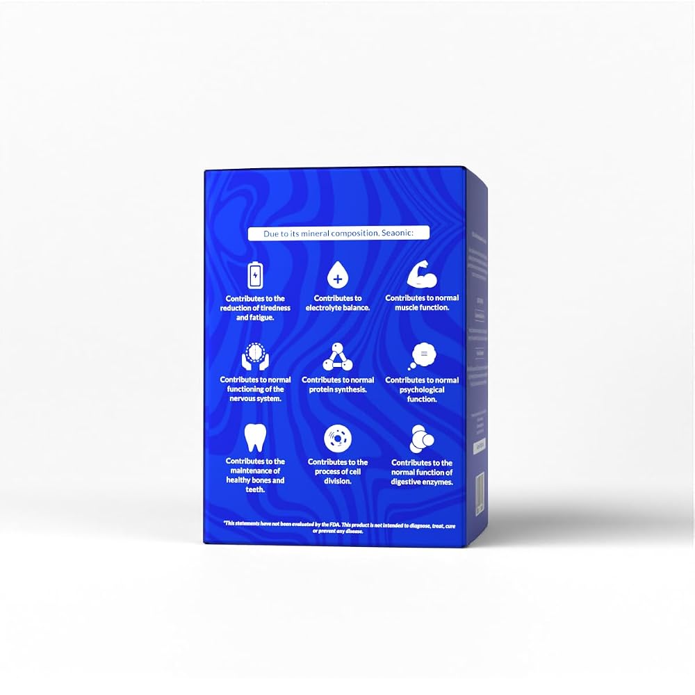 Seaonic Hypertonic Liquid Electrolyte & Trace Mineral Sachets - 30 x 10ml - image 3