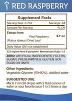 Secrets of the Tribe Red Raspberry Tincture Alcohol-Free Extract - 2 FL OZ - image 4