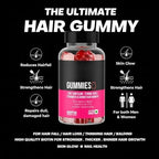 Generic Biotin Hair Gummies for Stronger, Shinier Hair & Nails - 30 Gummies - image 2
