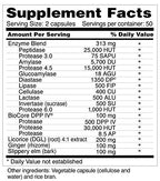 Wellness Resources Digestive Helper Multi-Enzyme - 100 Capsules - image 6