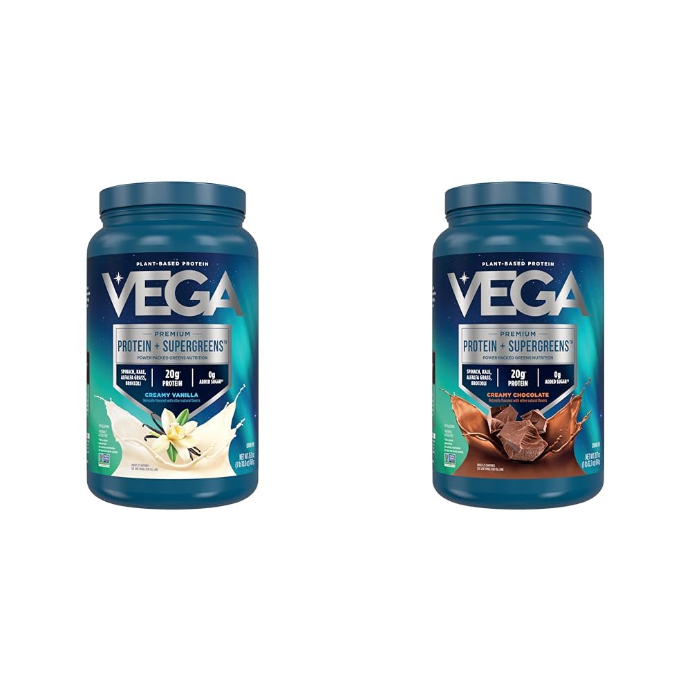 Vega Protein & Greens Bundle Chocolate + Vanilla