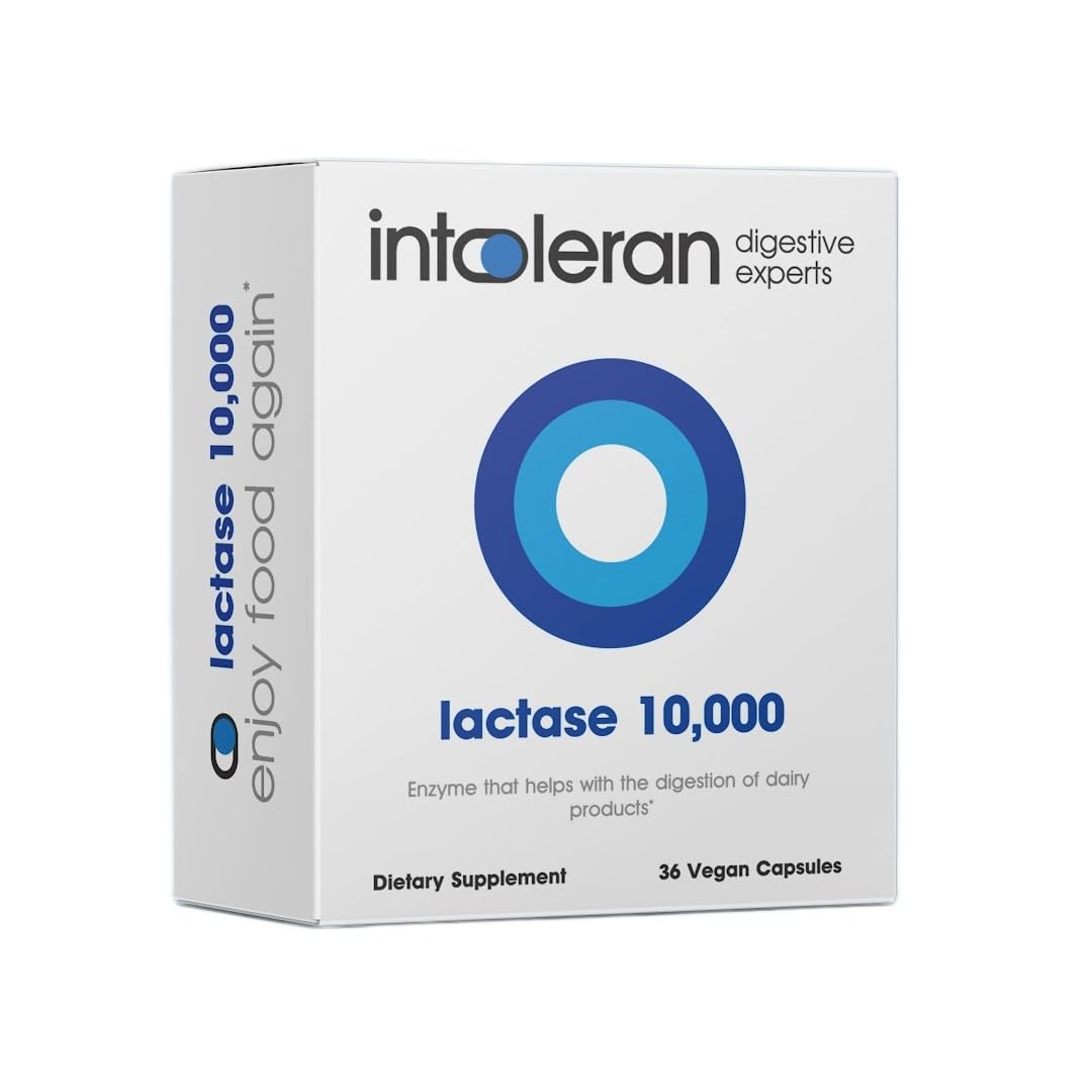 Intoleran Lactase 10,000 Digestive Enzymes - 36 Capsules