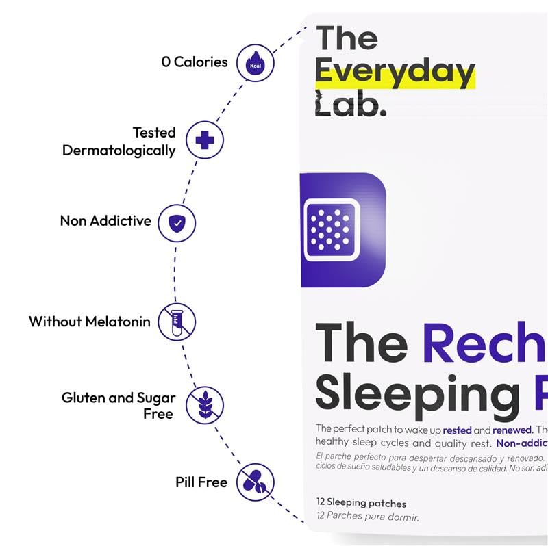 THE EVERYDAY LAB Sleep Patches Melatonin Deep Rest - 12 Patches - image 2