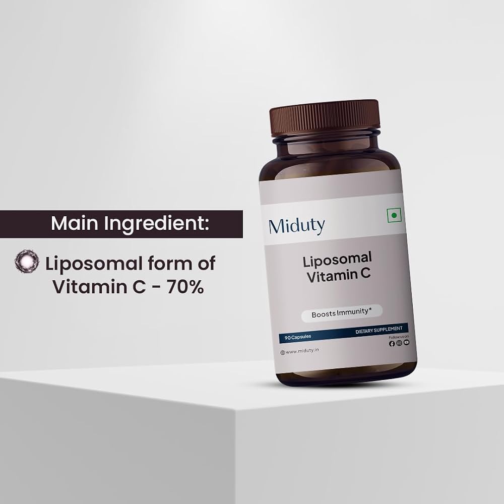 Miduty Liposomal Vitamin C - 90 Capsules - image 5
