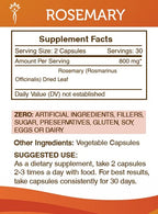 Secrets of the Tribe Rosemary 60/120 Capsules