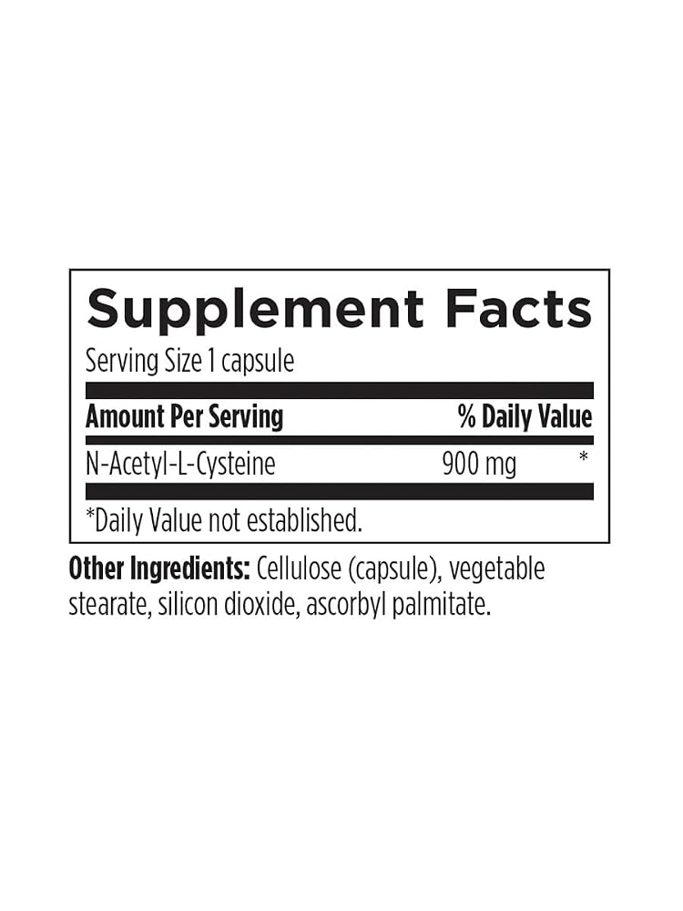 PureFormulas N-Acetyl-L-Cysteine NAC 900mg - 120 Capsules - image 3
