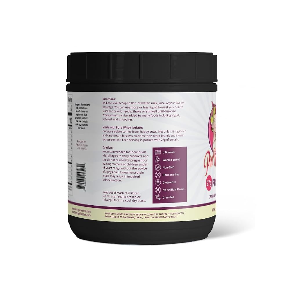 Pin Up Girl Whey Protein Isolate Powder for Women Muscle Building Low