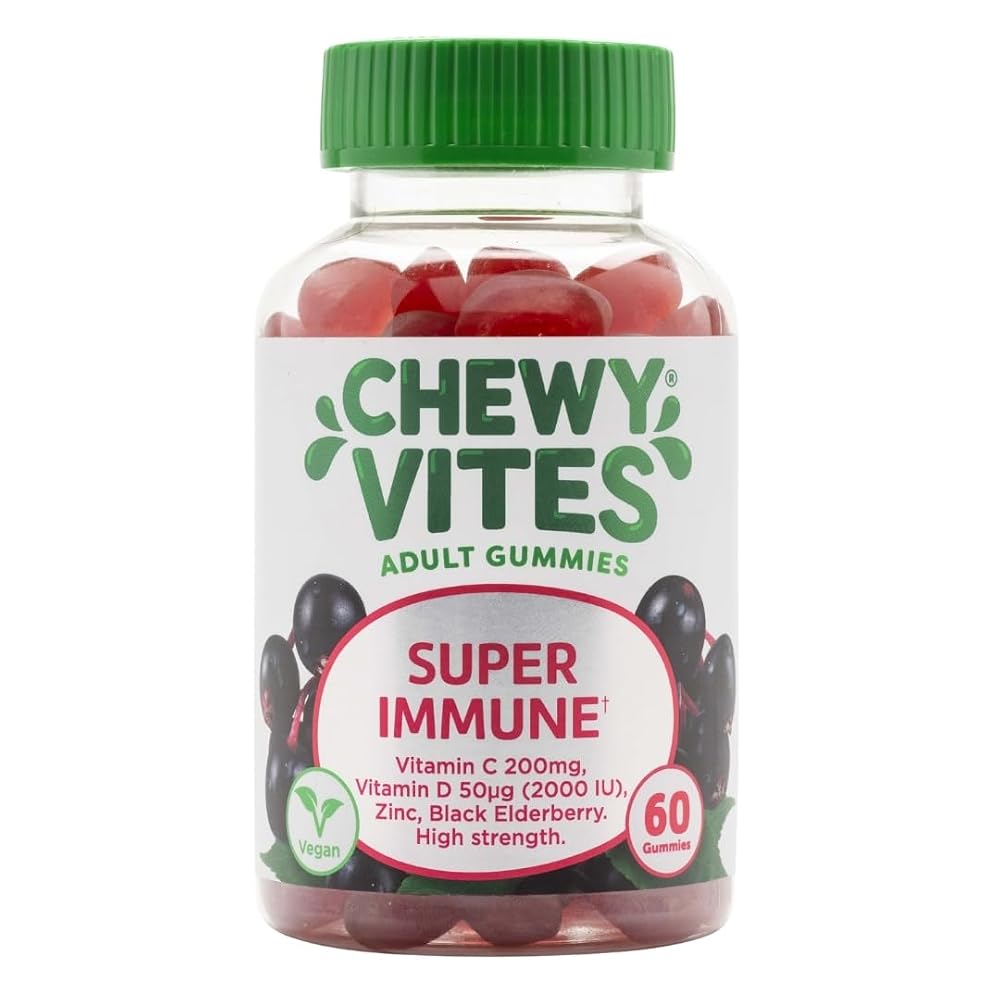 Chewy Vites Adult Super Immune Multivitamin Gummies - 60 Count