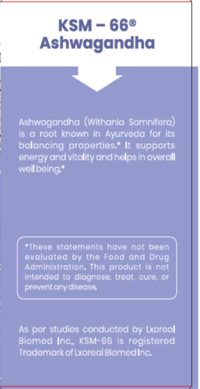 BBETTER Ashwagandha KSM 66 Capsules 600mg Lab Tested Ashvagandha