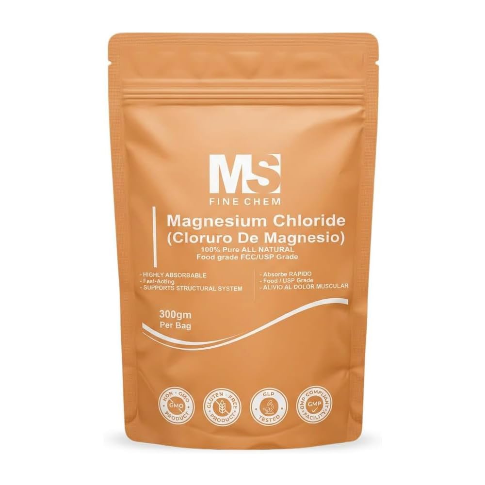 MS Finechem Magnesium Chloride Powder Food Grade - 16 oz