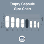 LFA Tablet Presses Empty Capsules Size 2 Clear Gelatin - 120 Count - image 4