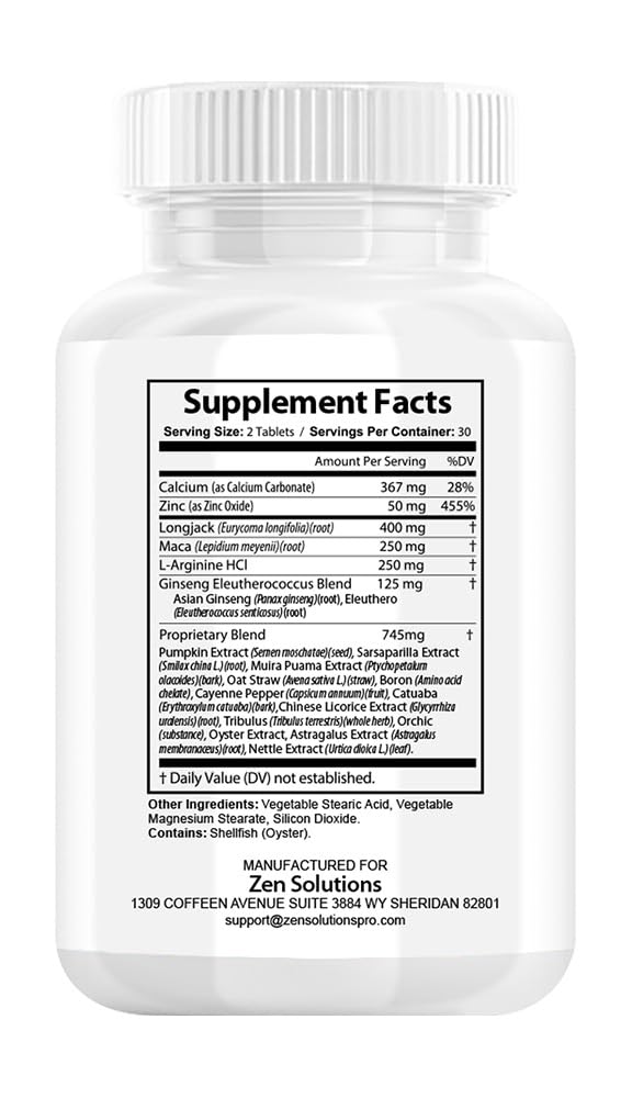 nutradash Alpha Labs Supplement for Men - 180 Capsules - image 2