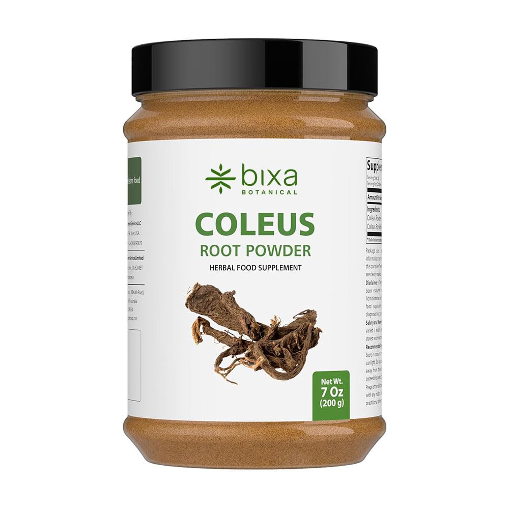 bixa BOTANICAL Coleus Forskohlii Root Powder - 200g