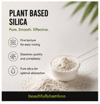 Beautifully Bamboo Silica Extract Powder Hair, Skin & Nails - 150 Servings - image 5