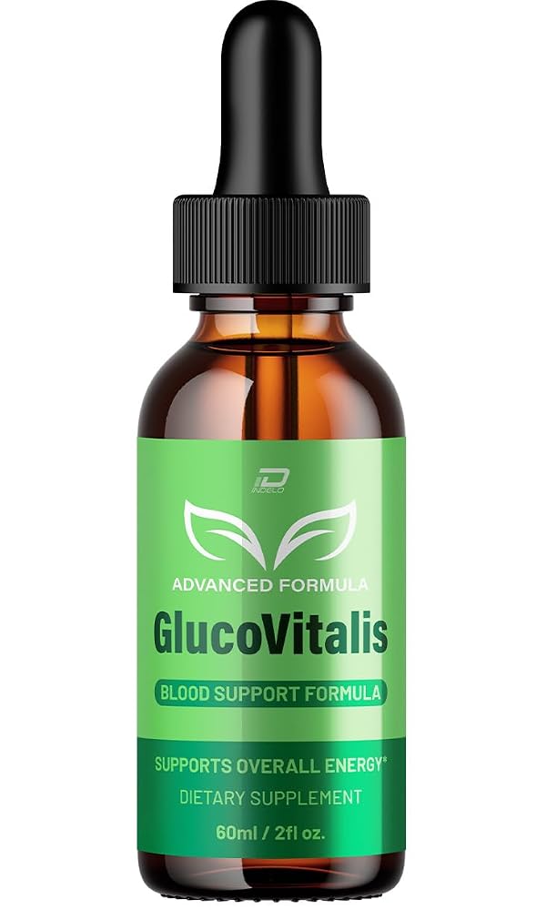 Indelo Gluco Vitalis Liquid Drops Advanced Formula - 2 Fl Oz
