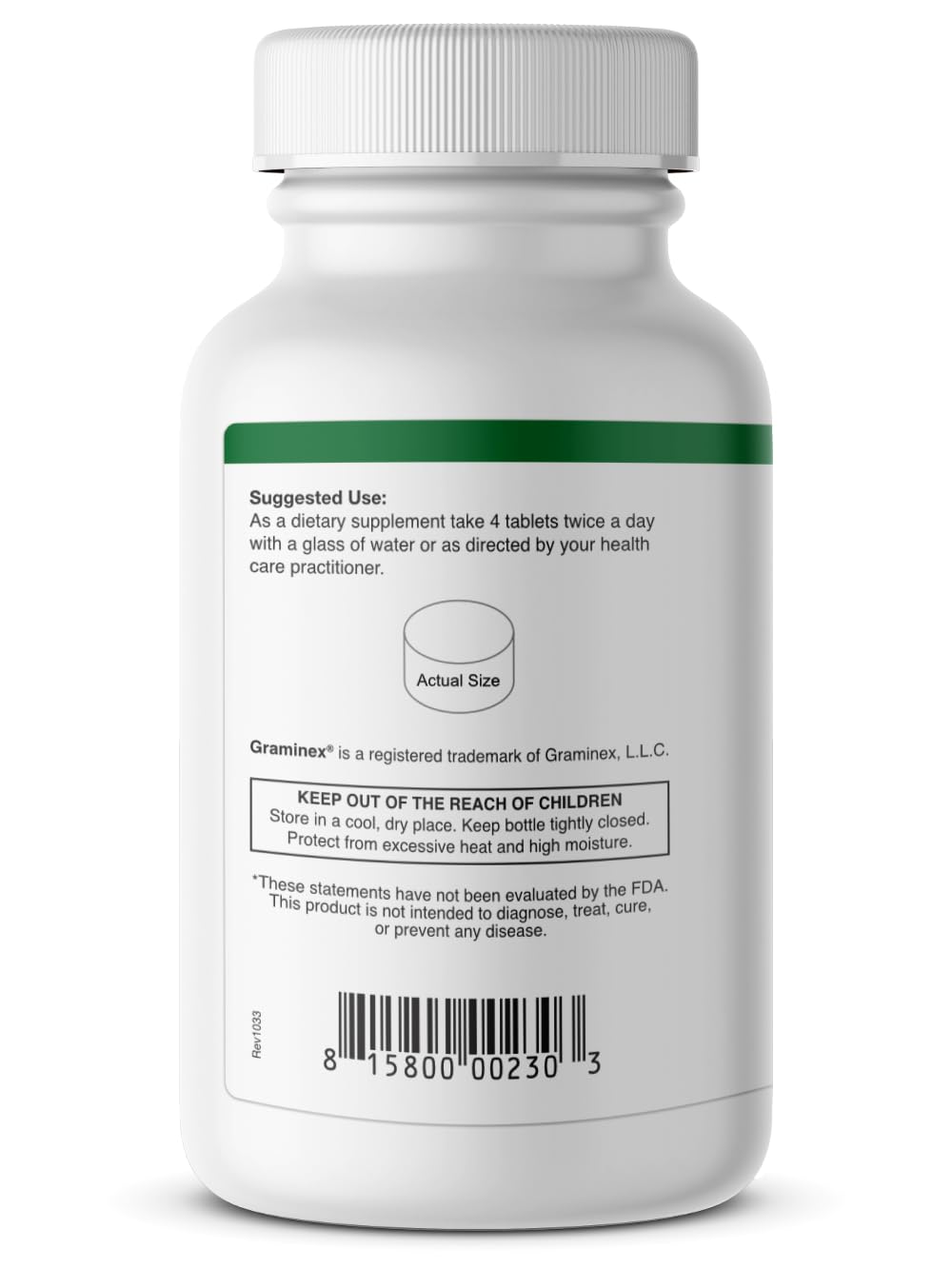 Graminex Wheatgrass Tablets - 240 Tablets - image 3