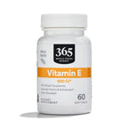 365 by Whole Foods Market Vitamin E 400 IU Mixed Tocopherols - 60 Softgels