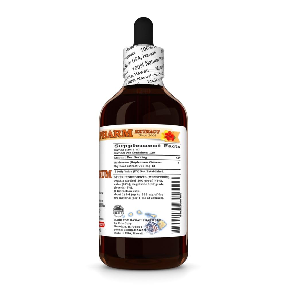 Hawaii Pharm Bupleurum (Bupleurum chinense) Root Liquid Extract