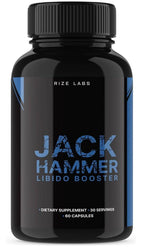 Rize Labs Jack Hammer Libido Booster for Men - 60 Capsules