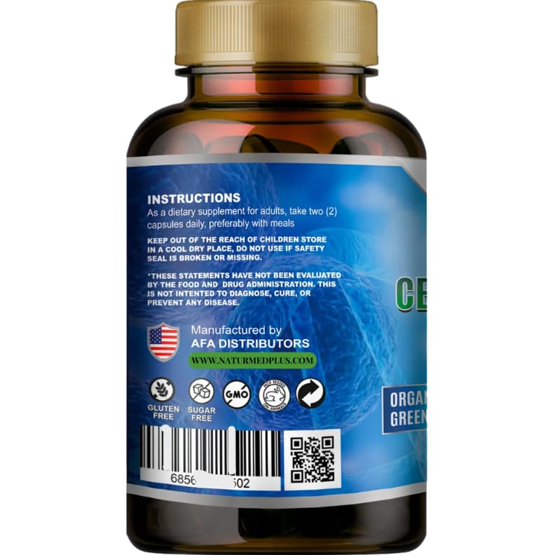 Generic Stem Cell Capsules with Organic Blue Green Algae - 120 Capsules - image 6