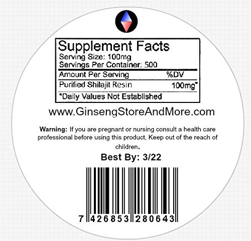 GinsengStoreAndMore Shilajit Resin 500 Servings - 50g - image 2