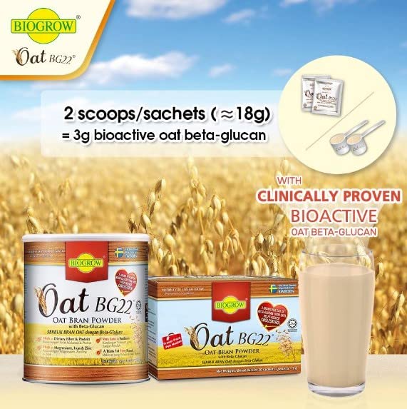 BIOGROW Oat BG22 Oat Bran Powder - 480g - image 5